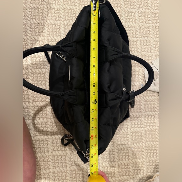 PRADA - Bomber Convertible Tote Quilted Tessuto - Picture 6 of 14